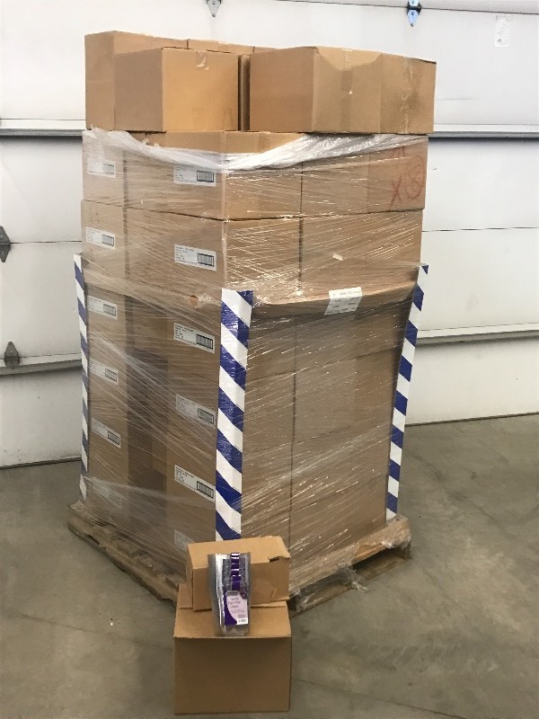 lot 104 image: Pallet Of (63) Cases Of New Paint P...