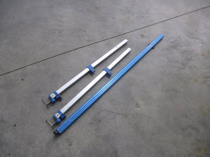 Aluminum Clamp Set Blue