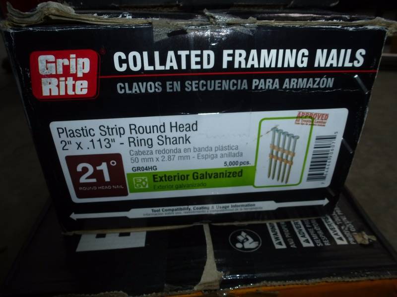 Collated Nail Gun Nails