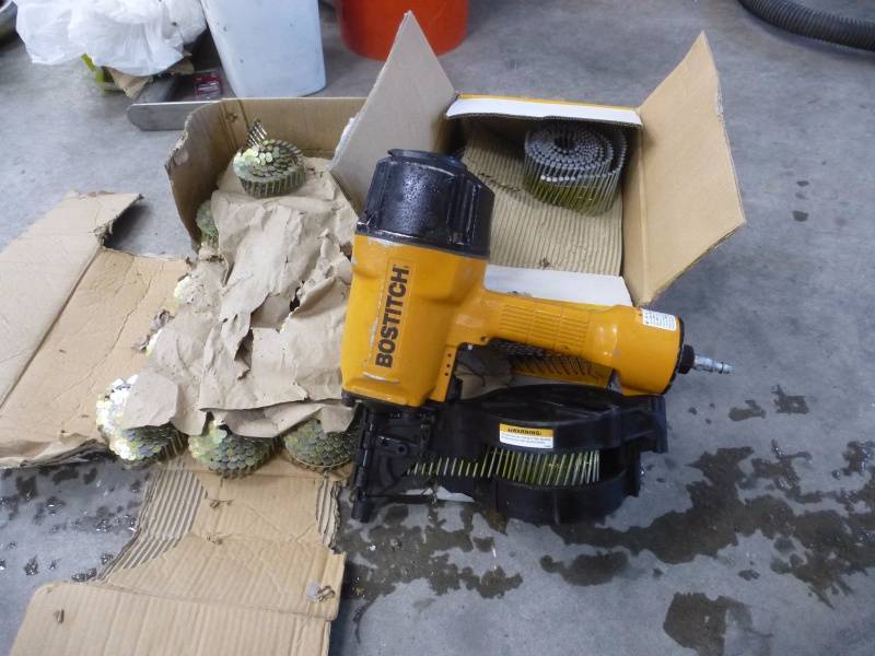 Bostich Pneumatic Coil Gun
