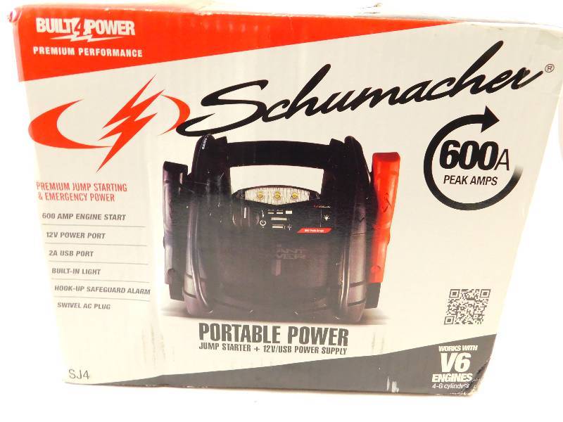 lot 5 image: Schumacher 600 amp Premium Portable Power Pack