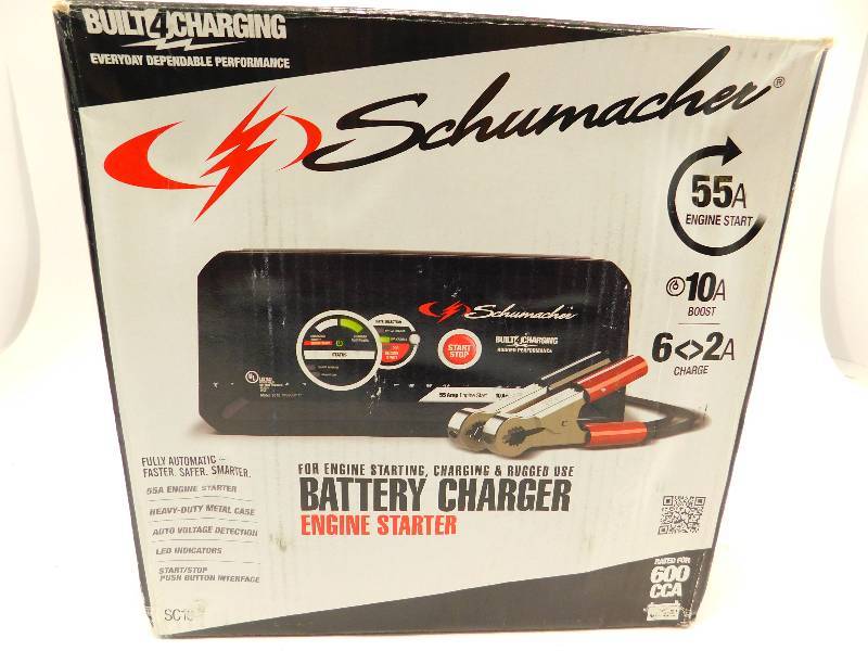 lot 9 image: Schumacher 55 Amp Battery ChargerEngine Starter