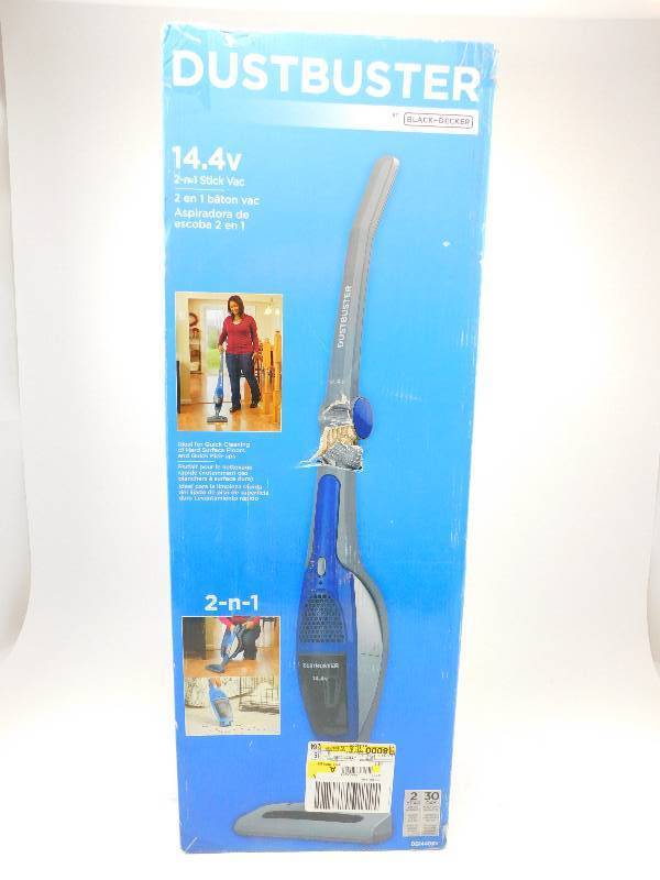 lot 21 image: Dustbuster 14.4v 2-In-1 Cordless Stick Vaccum by BlackDecker