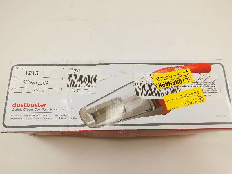 lot 23 image: Black and Decker Compact Lithium 2Ah Cordless Hand Vacuum Dustbuster