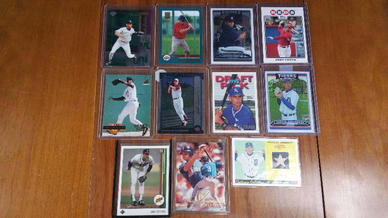 Group of 11 Star Rookie Baseball Cards