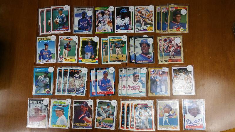 Large Group of Stars Dwight Gooden, Griffey Jr, Gant, Etc.
