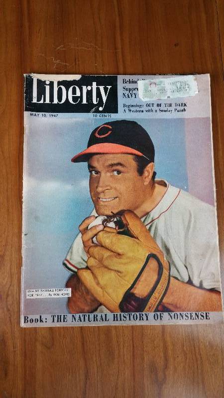 Liberty Bob Hope Cleveland Indians Cover