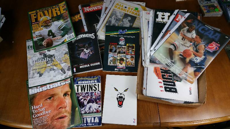 Large Group of Sports Magazines, Etc.