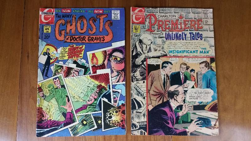 (2) Vintage Charlton Comics