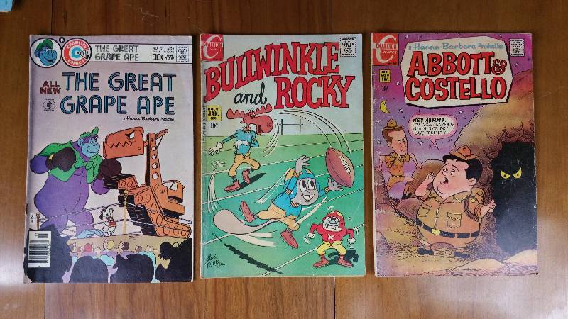 (3) Vintage Charlton Comics