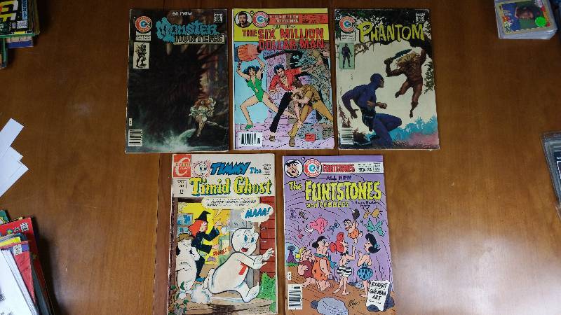 (5) Vintage Charlton Comics