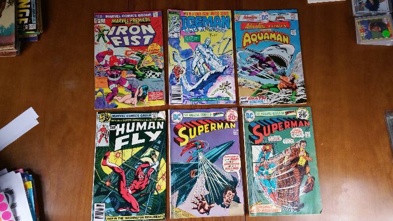(6) Marvel & DC Comics