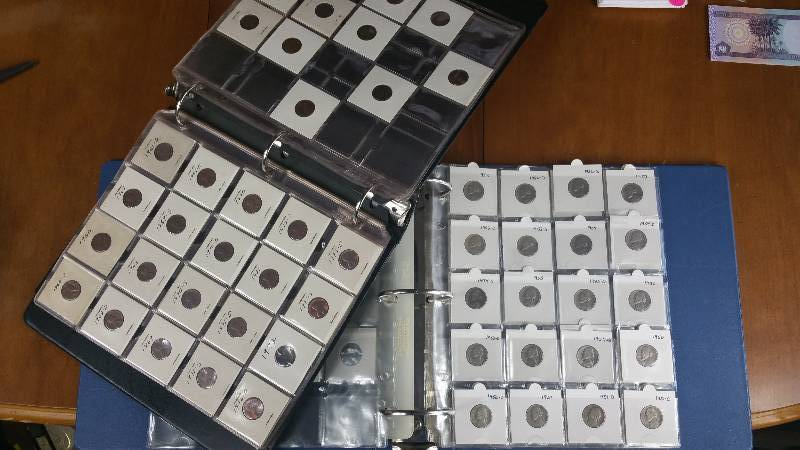 Group of 1950s - Current Nickels & Cents