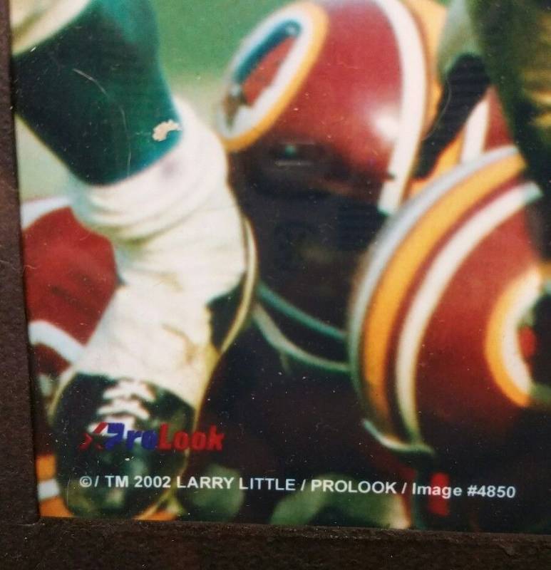Larry Little #66 Framed Matted Photo Signed 8x10 1993 HOF Miami Dolphins