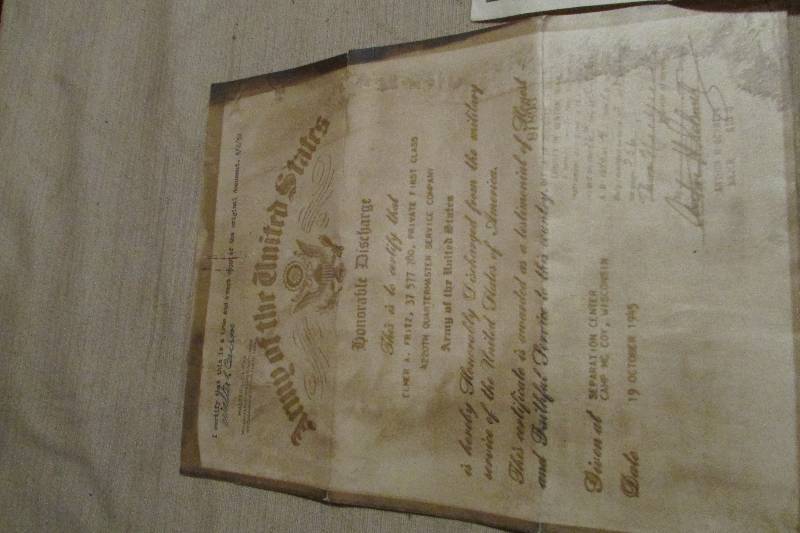lot 12 image: Rare Military Items WW II Era
