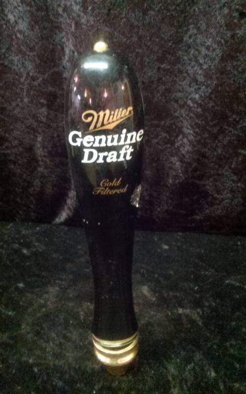 Miller Genuine Draft Beer Tap