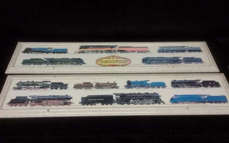 Pair - Train Pictures, 9x39