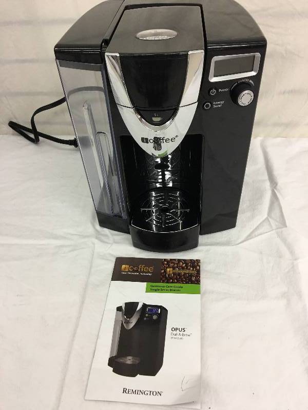 lot 23 image: ICoffee Opus Single Serve Brewer 2.0 retail $149