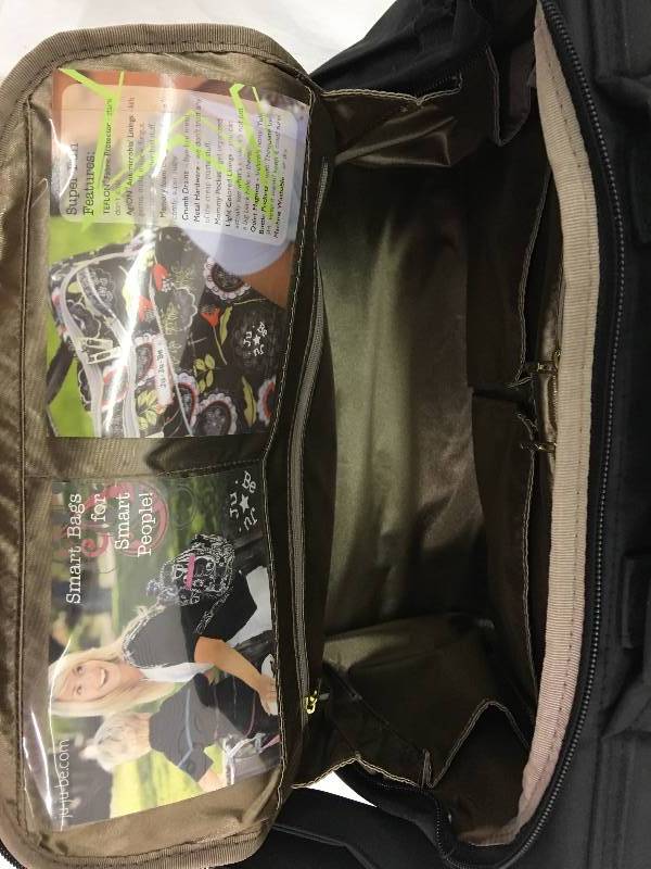 lot 93 image: jujube legacy diaper bag retail $133