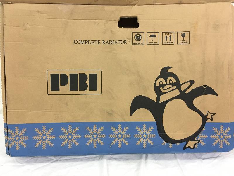 lot 123 image: Brand new aluminum american built radiator pbi pr13382a
