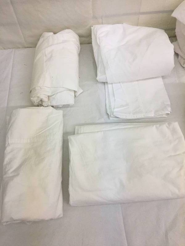 lot 210 image: two twin sheet sets