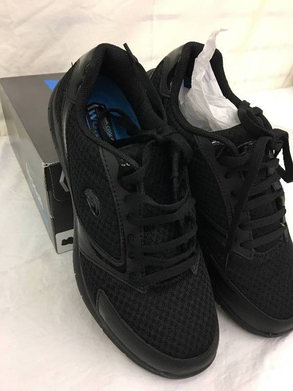 lot 252 image: dr scholls inhale black  size 10