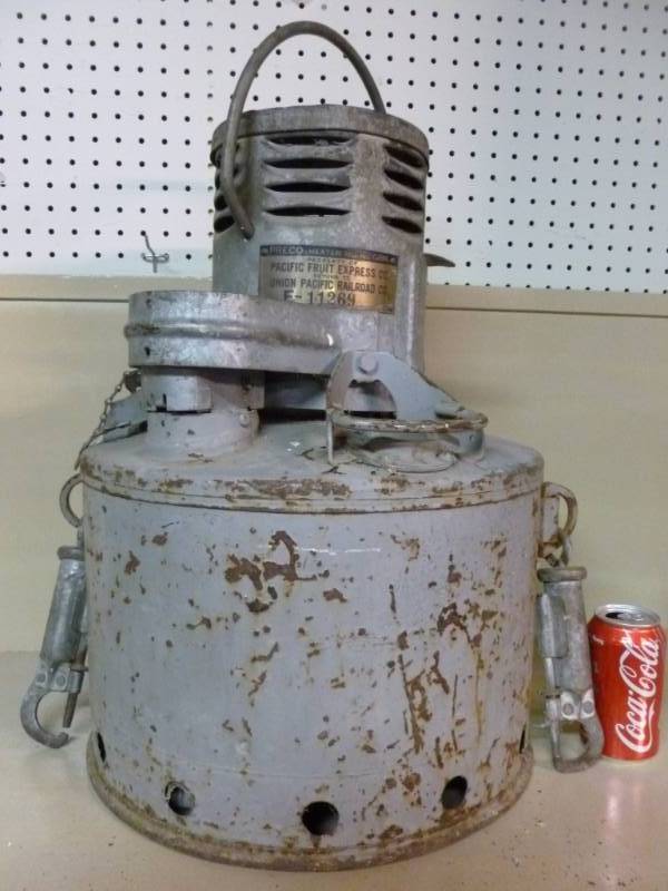 Vintage Railroad Heater