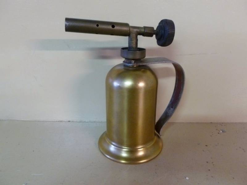 Vintage Brass Torch