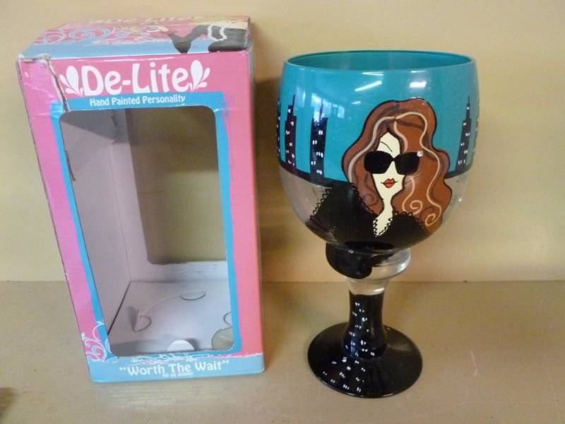Hand Painted Goblet