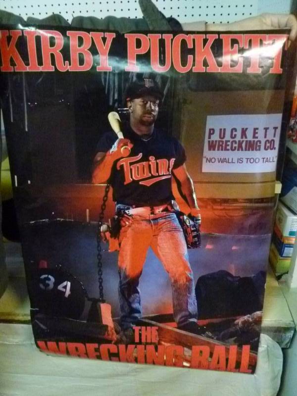 Kirby Puckett Poster