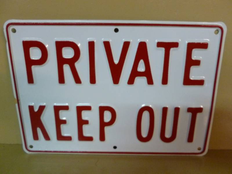 Metal Sign