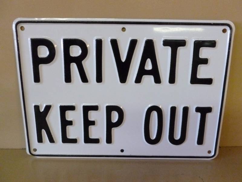 Metal Sign