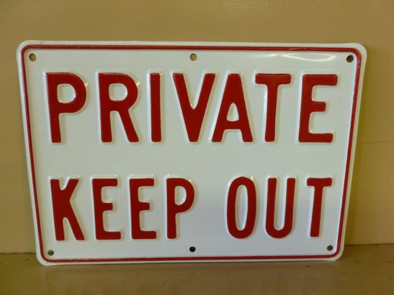 Metal Sign