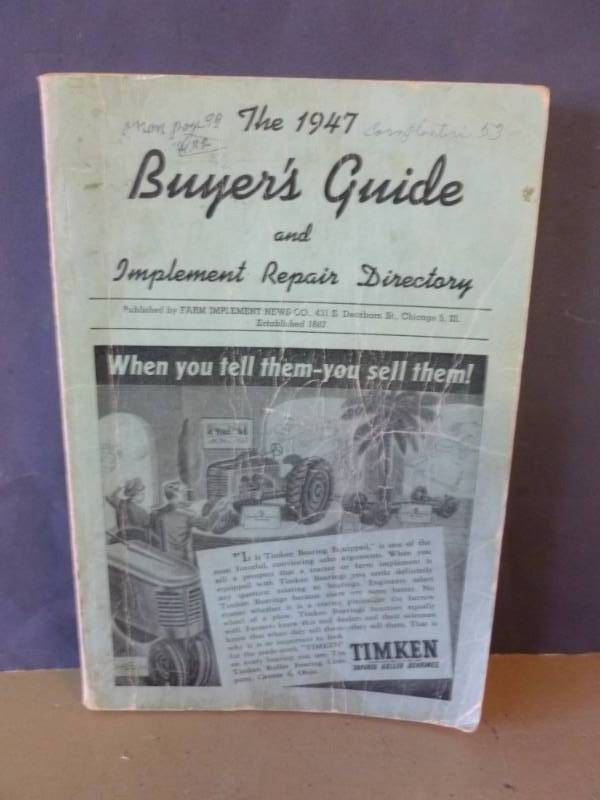 Vintage Informational Book