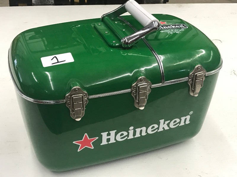 lot 1 image: Like New Heineken Combination Coole...