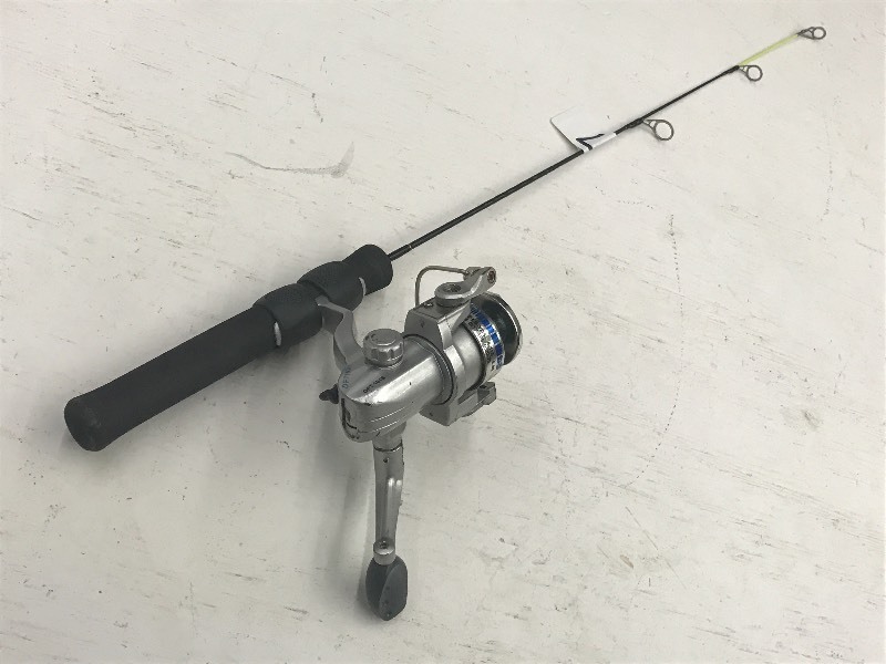 lot 17 image: HT Optima Reel With HT Iceman 24 L...