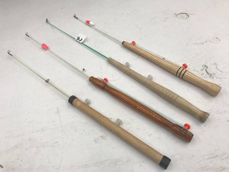 lot 27 image: Lot Of (4) Vintage Ice Rods ...