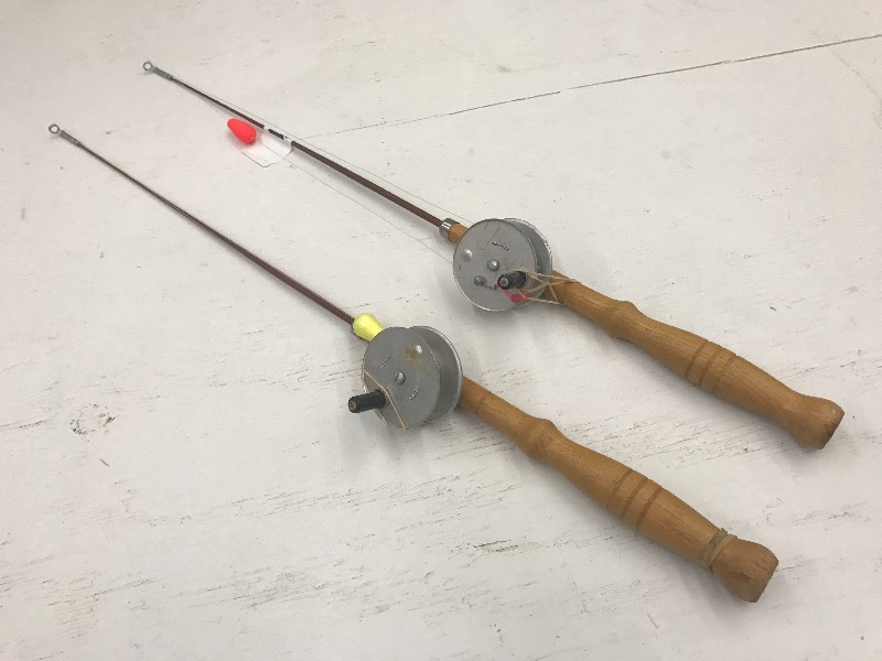 lot 29 image: (2) Vintage Ice Rods ...