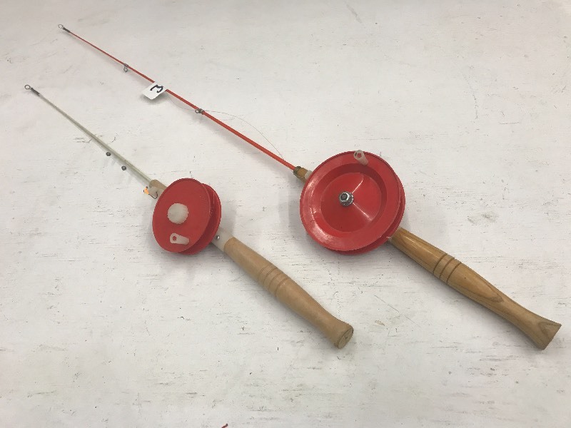 lot 30 image: (2) Best Tackle Ice Rods ...
