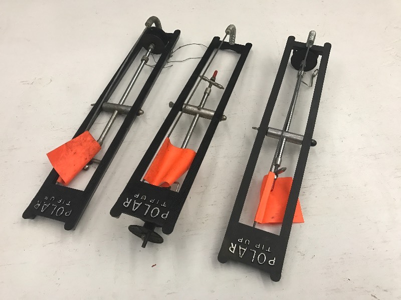 lot 32 image: Lot Of (3) Polar Ice Fishing Tip-Ups