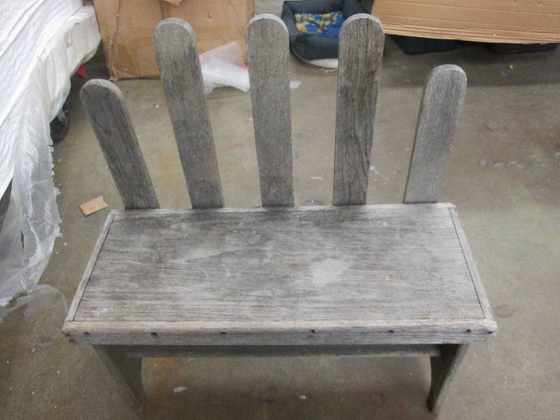 Weathered Garden Bench...