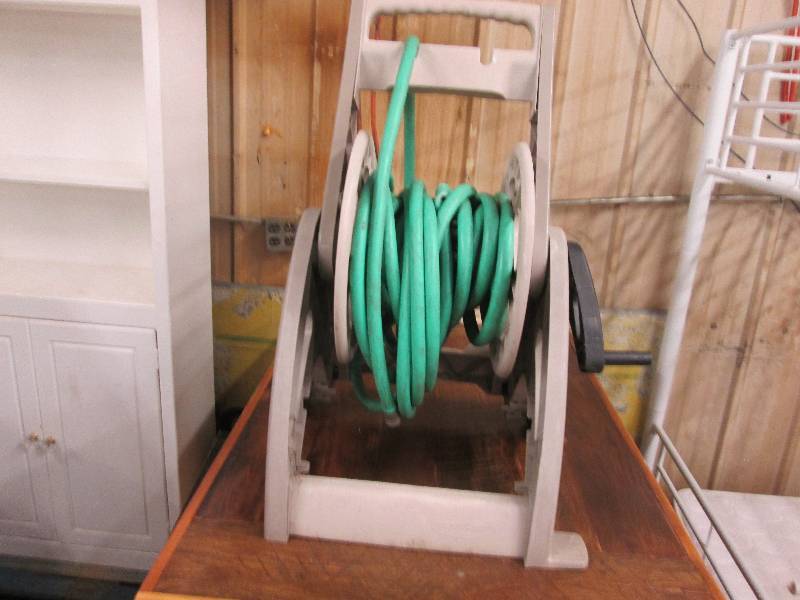 Green Hose with Portable Reel...