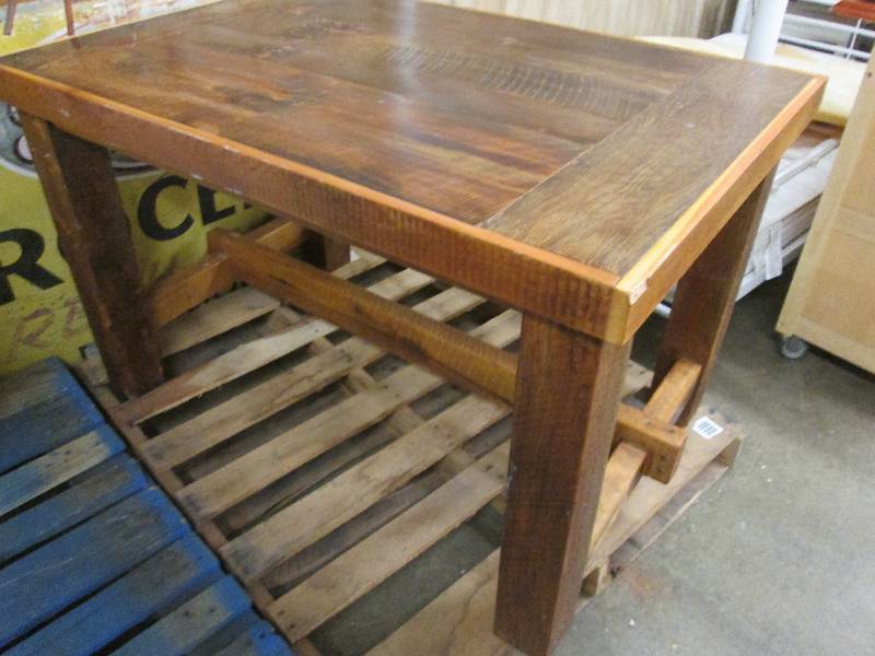 Reclaimed Wood Center Island Table ...