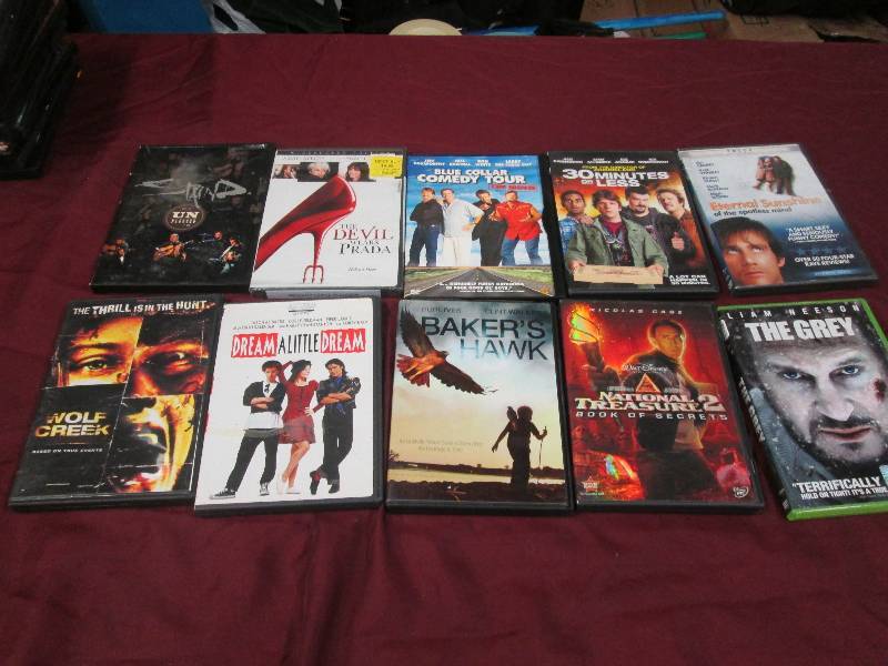 Lot of 10 Assorted DVD Movies...