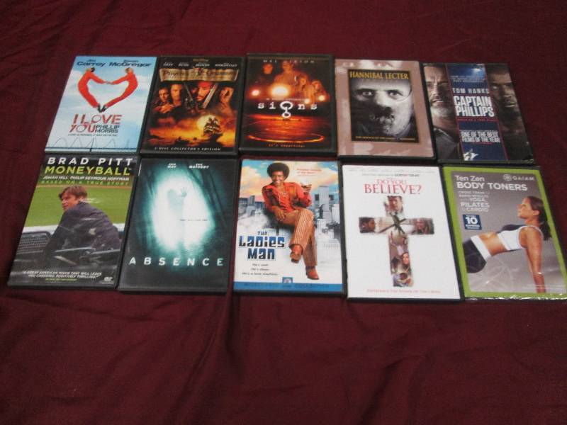 Lot of 10 Assorted DVD Movies...