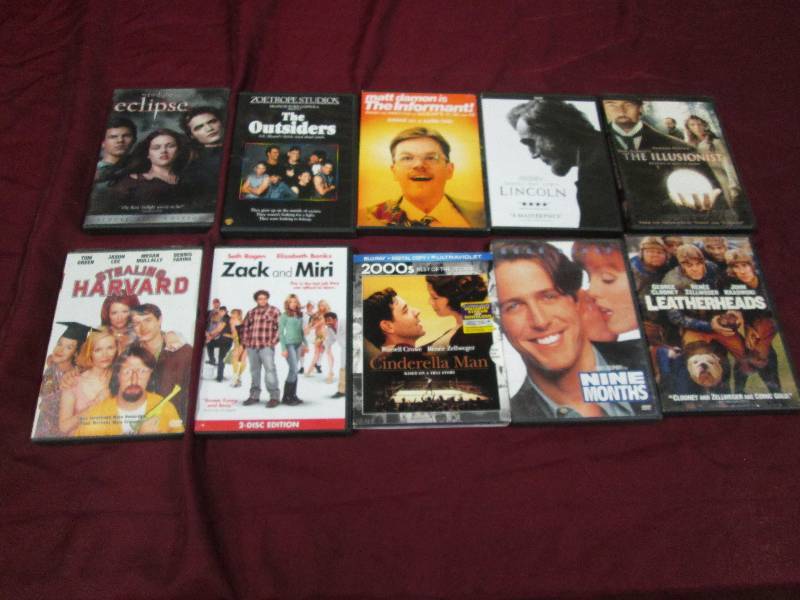 Lot of 10 Assorted DVD Movies...