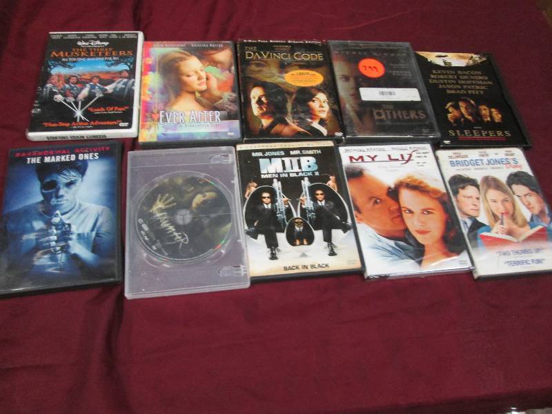 Lot of 10 Assorted DVD Movies...
