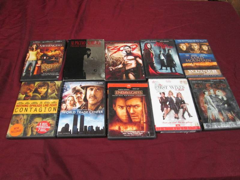 Lot of 10 Assorted DVD Movies...