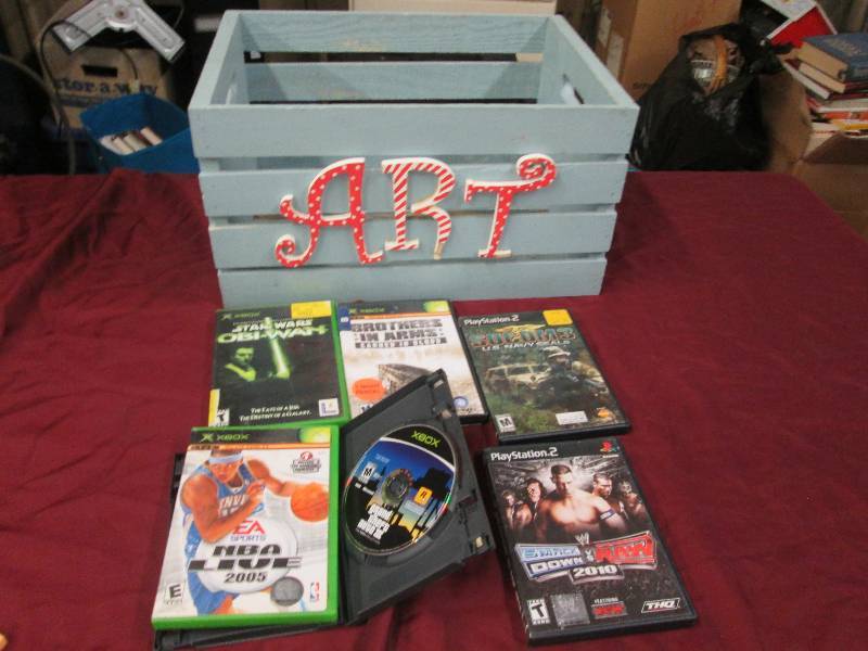 Lot of 4 Assorted Xbox Games, 2 Pla...