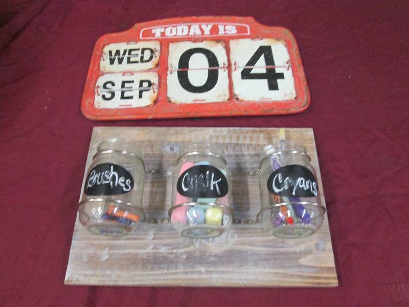 Flip Day Wall Calendar, Art Supply ...